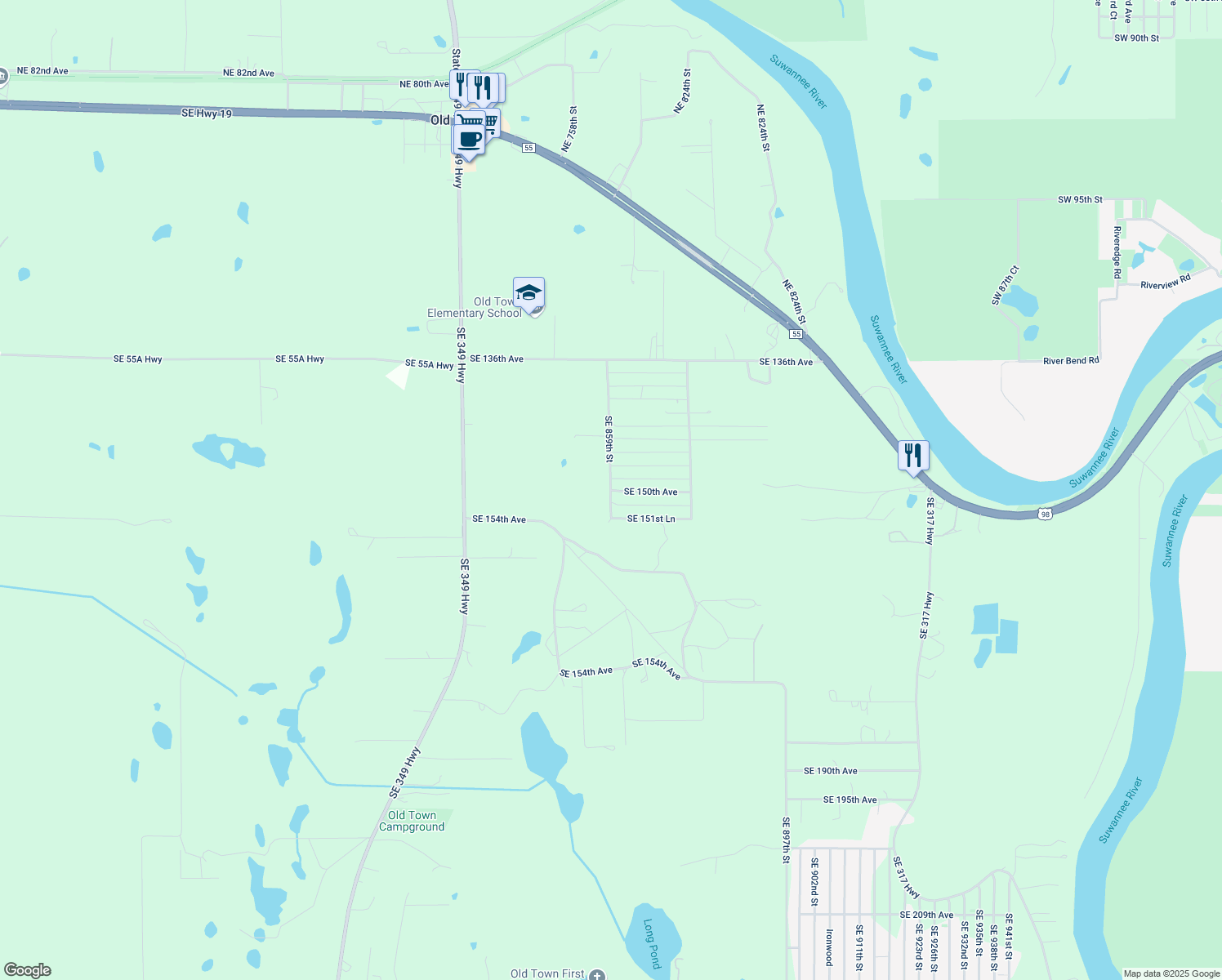 map of restaurants, bars, coffee shops, grocery stores, and more near 11th Avenue in Dixie