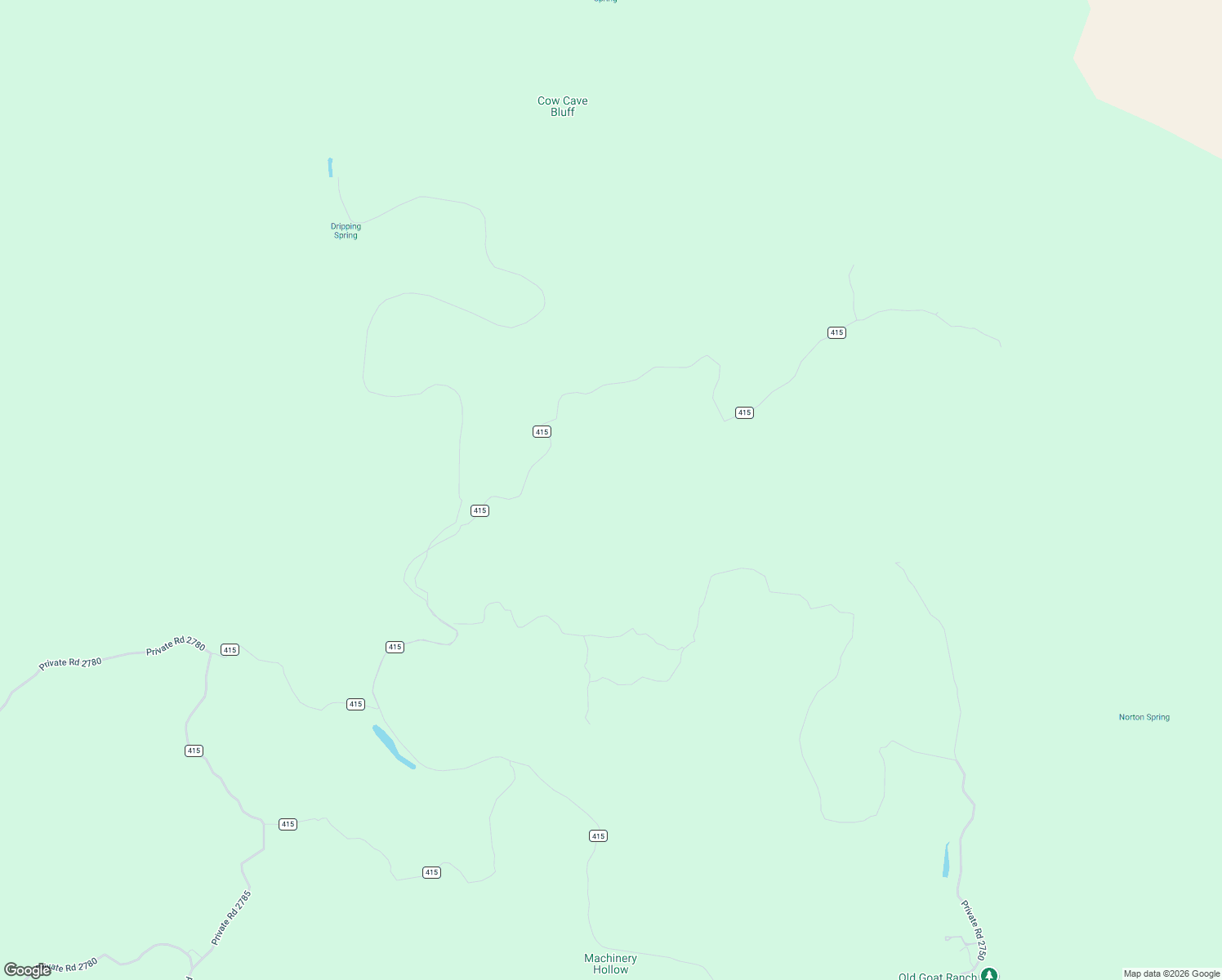 map of restaurants, bars, coffee shops, grocery stores, and more near in Camp Wood