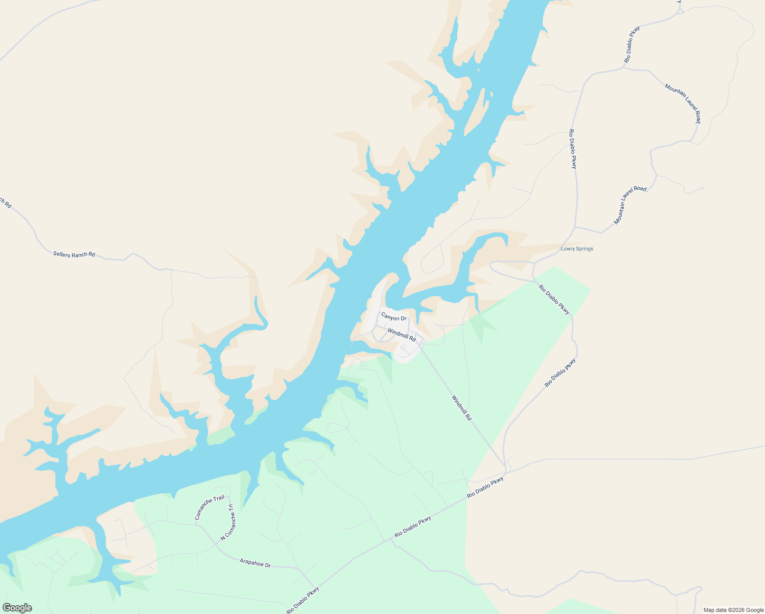 map of restaurants, bars, coffee shops, grocery stores, and more near 300 Shoreline Dr in Del Rio