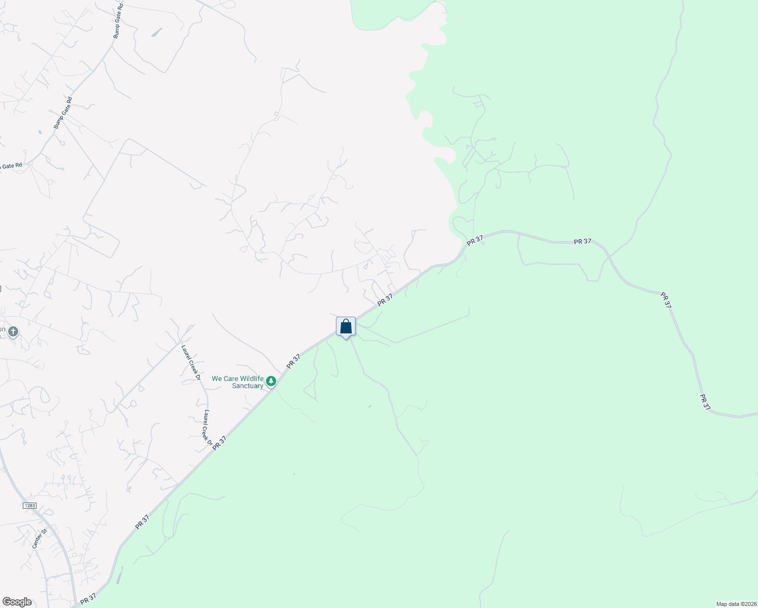 map of restaurants, bars, coffee shops, grocery stores, and more near 7004 Park Road 37 in Lakehills