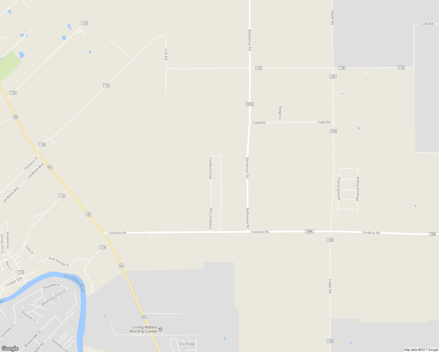 map of restaurants, bars, coffee shops, grocery stores, and more near 1215 Cordova Loop in Seguin