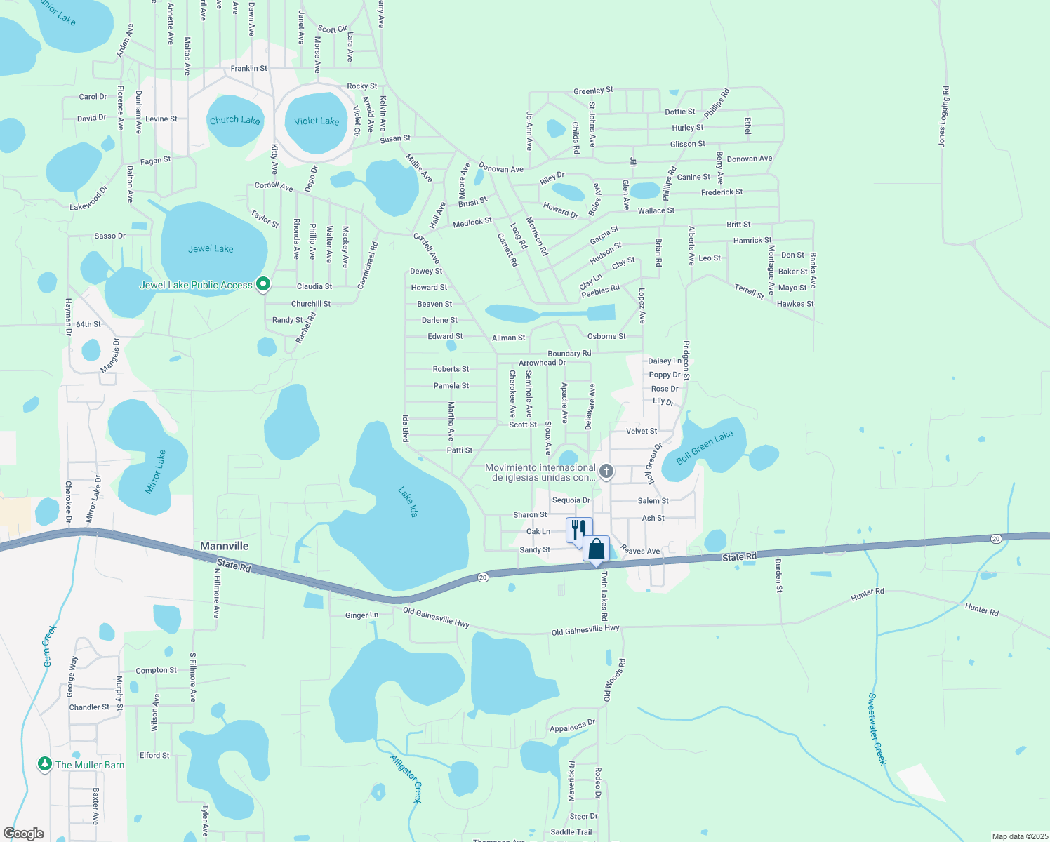 202 Scott Street Interlachen FL - Lng= 81.849777 