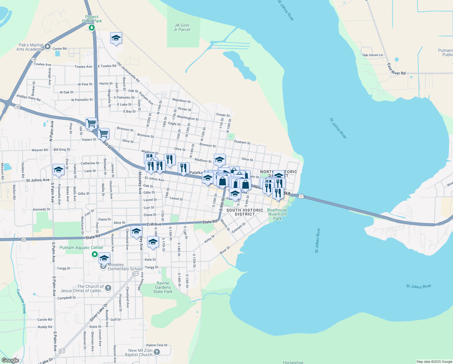 Palatka FL Walk Score