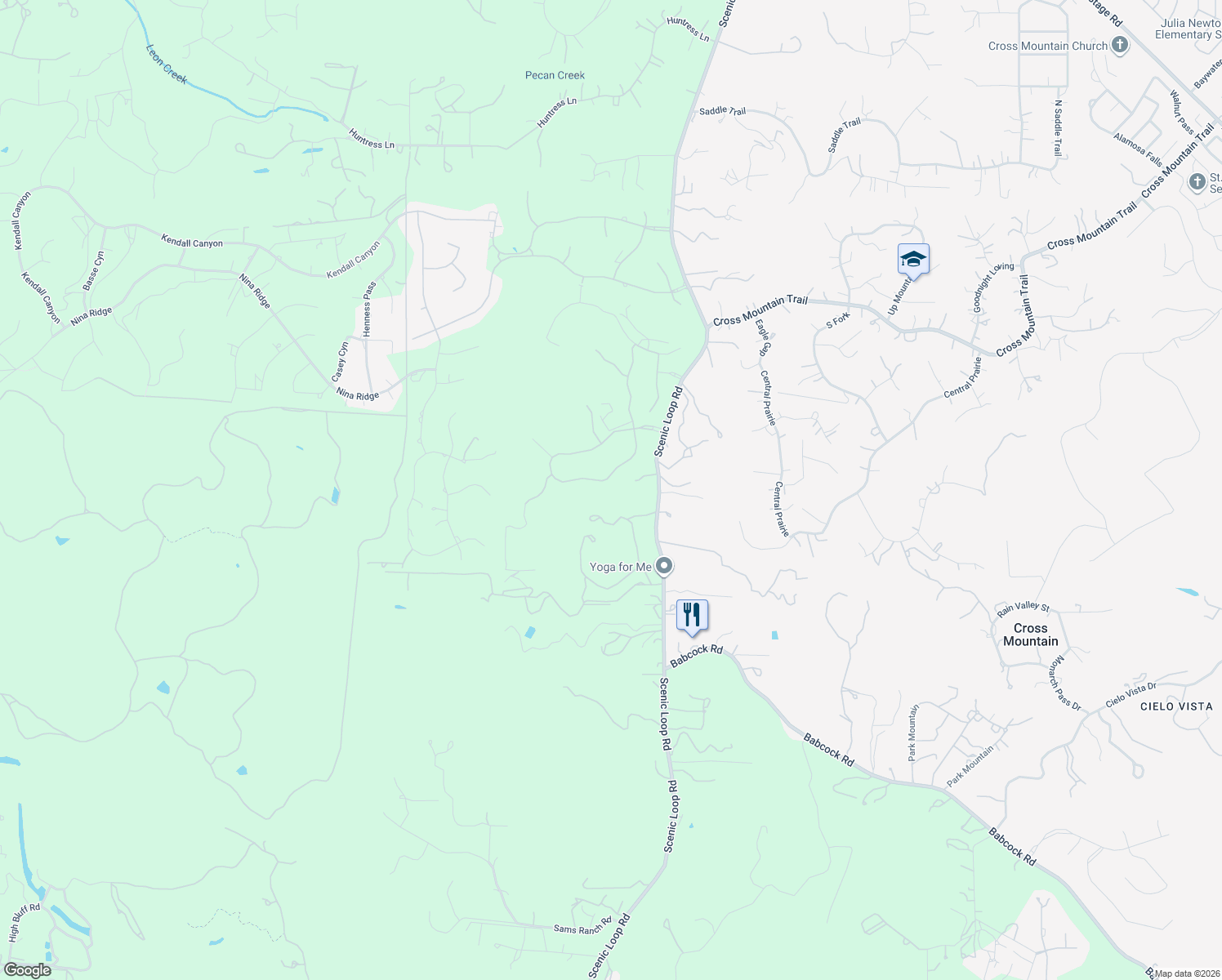 map of restaurants, bars, coffee shops, grocery stores, and more near 9710 MIDSOMER PLACE in San Antonio