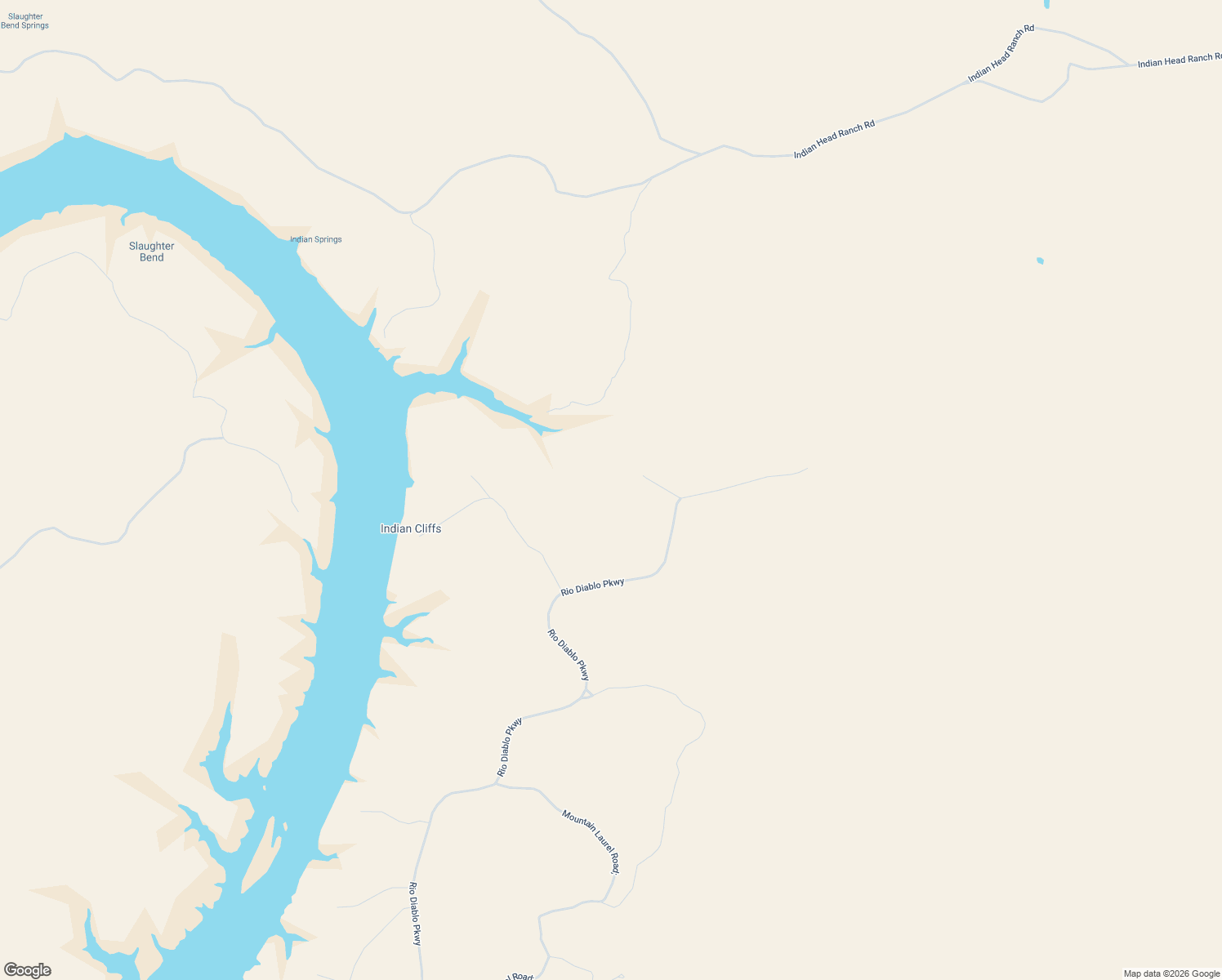 map of restaurants, bars, coffee shops, grocery stores, and more near 6275 Rio Diablo Parkway in Del Rio