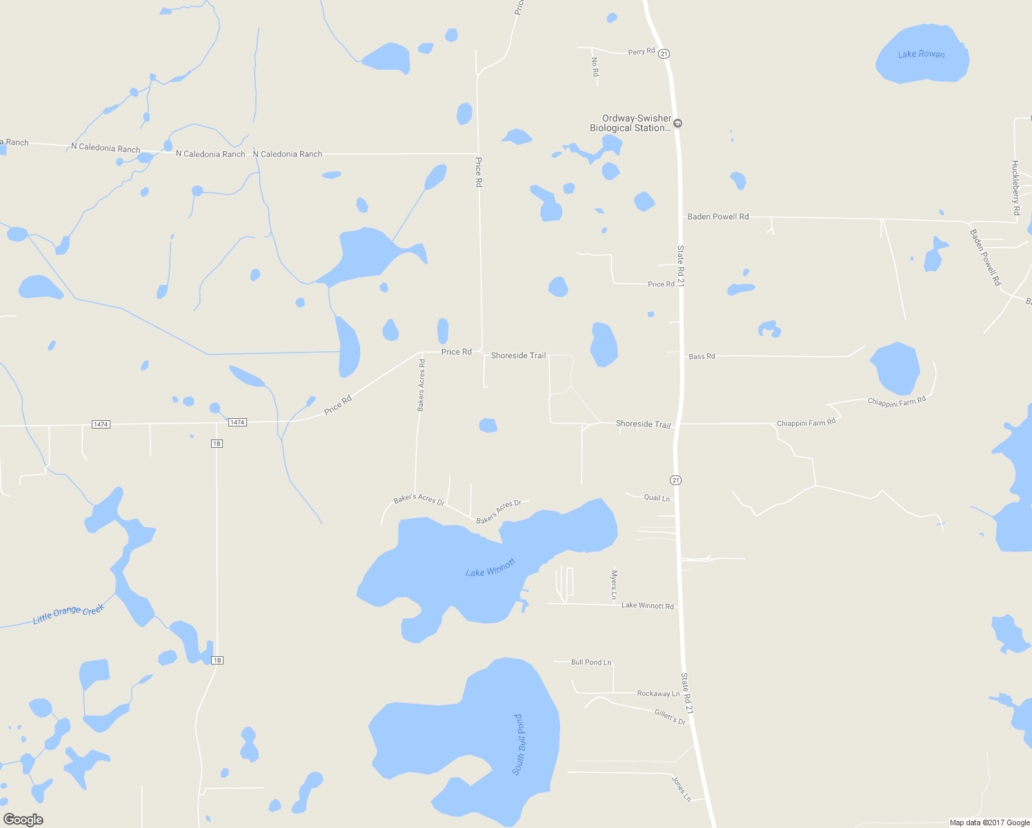 map of restaurants, bars, coffee shops, grocery stores, and more near 151 Shoreside Trail in Hawthorne