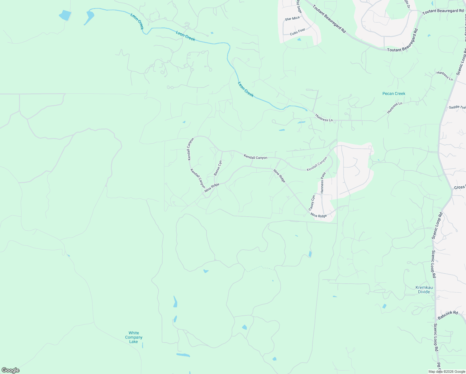 map of restaurants, bars, coffee shops, grocery stores, and more near 10827 Nina Ridge in San Antonio