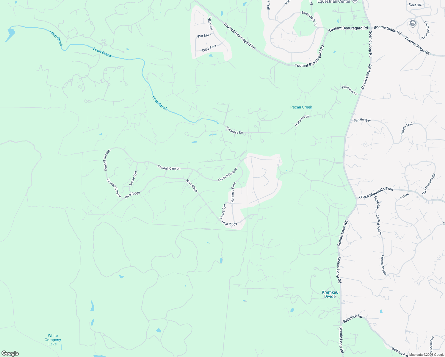 map of restaurants, bars, coffee shops, grocery stores, and more near 10222 Kendall Canyon in San Antonio