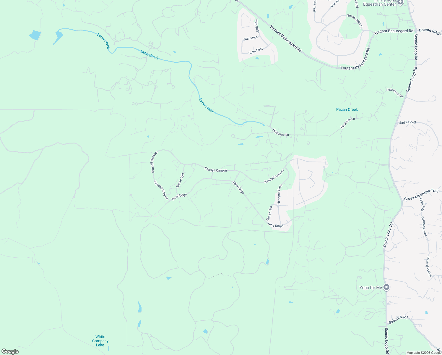 map of restaurants, bars, coffee shops, grocery stores, and more near 10719 Nina Ridge in San Antonio