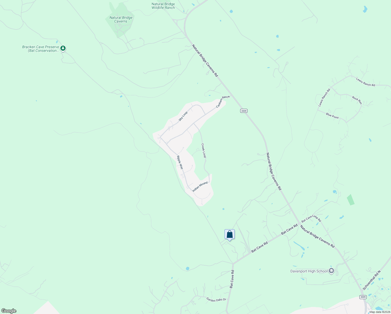 map of restaurants, bars, coffee shops, grocery stores, and more near 7906 Black Buck in San Antonio