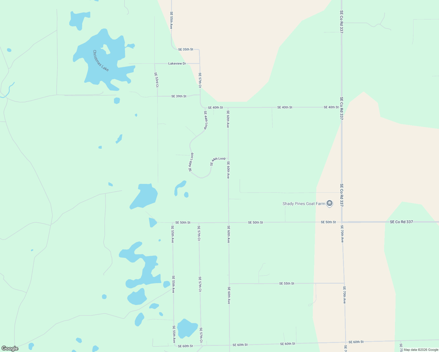 map of restaurants, bars, coffee shops, grocery stores, and more near 4619 Southeast 60th Avenue in Trenton