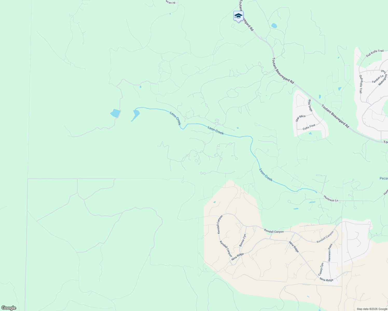 map of restaurants, bars, coffee shops, grocery stores, and more near 25018 Miranda Ridge in Boerne
