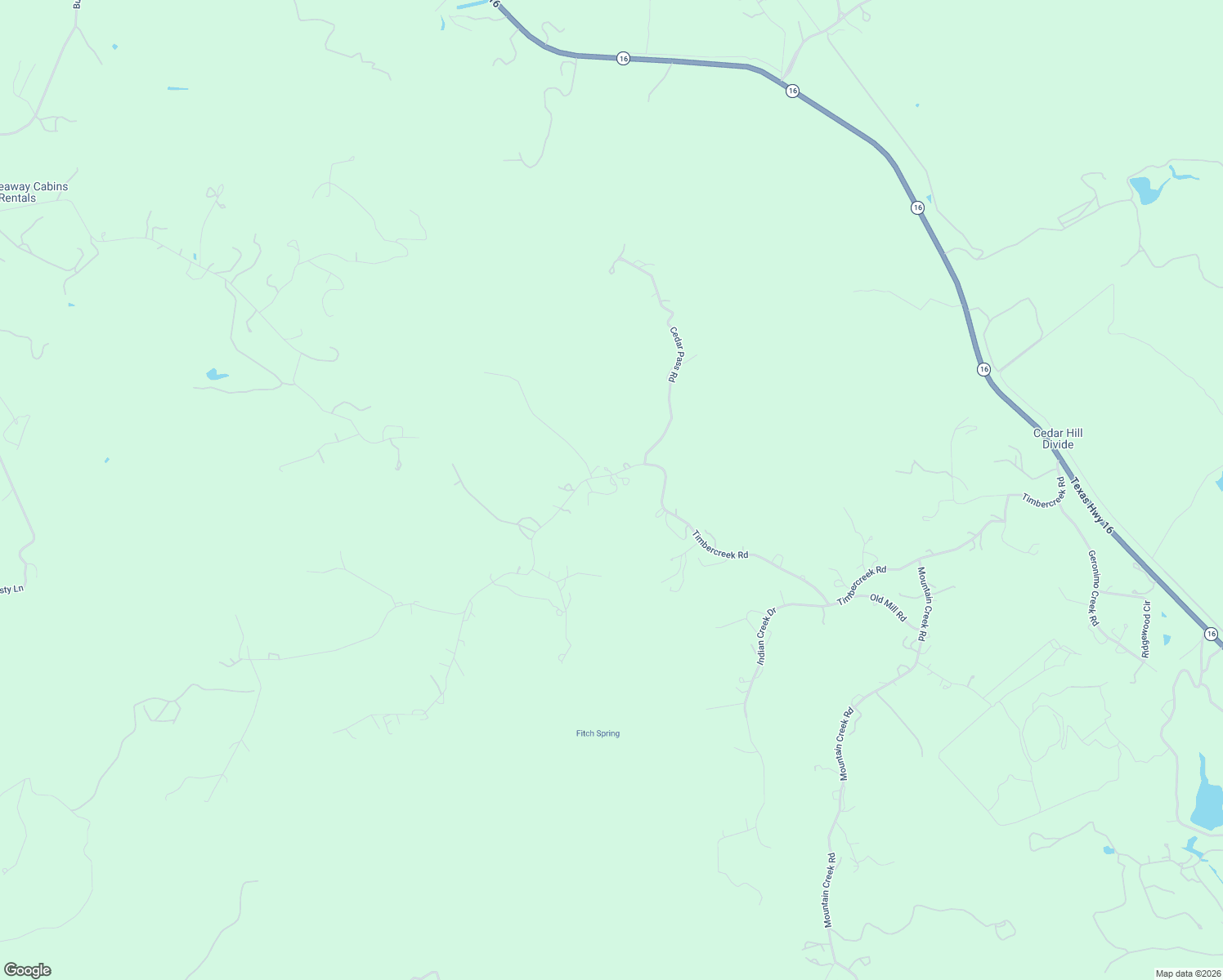 map of restaurants, bars, coffee shops, grocery stores, and more near 2159 Timbercreek Road in Pipe Creek