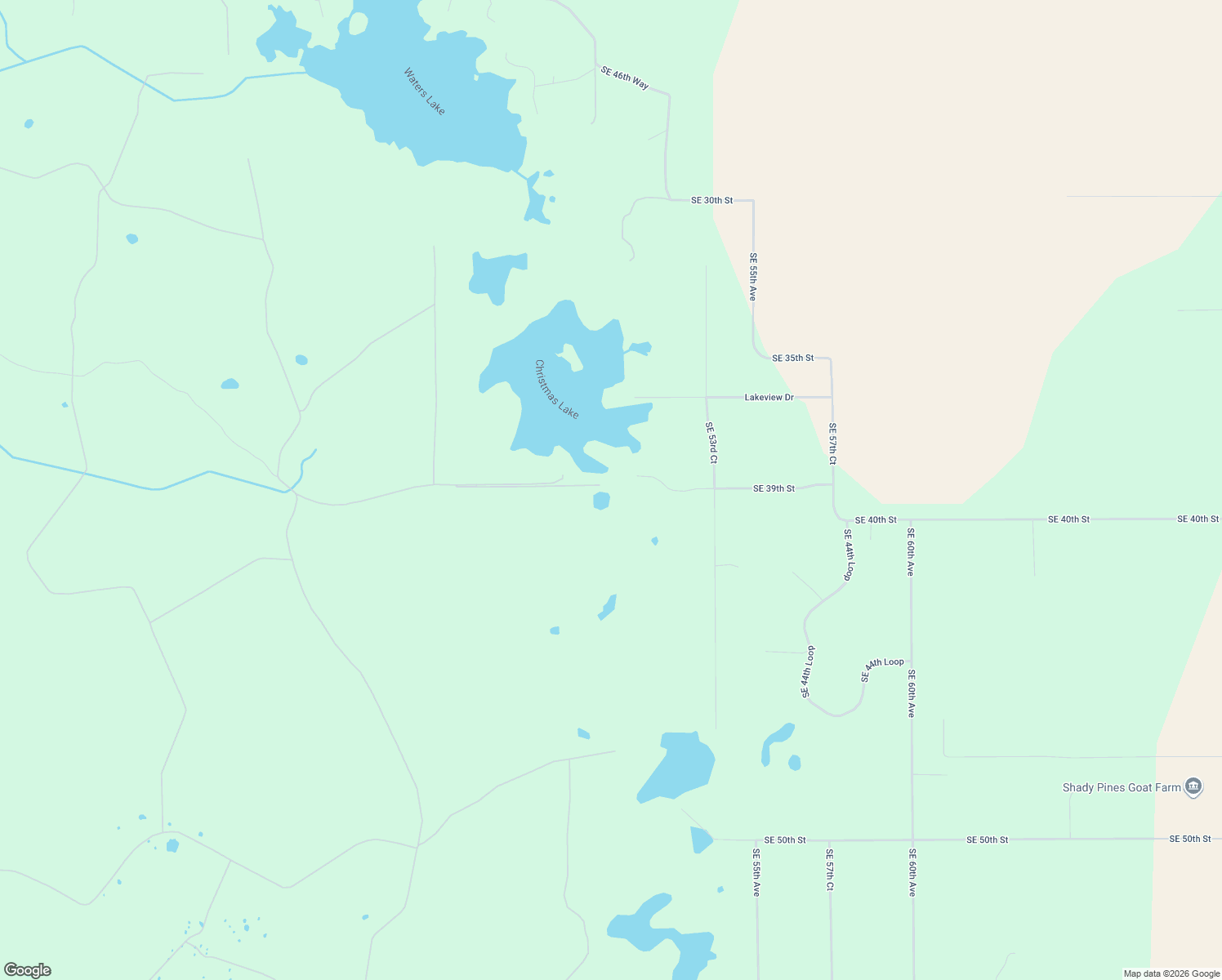 map of restaurants, bars, coffee shops, grocery stores, and more near 5099 Southeast 39th Street in Trenton