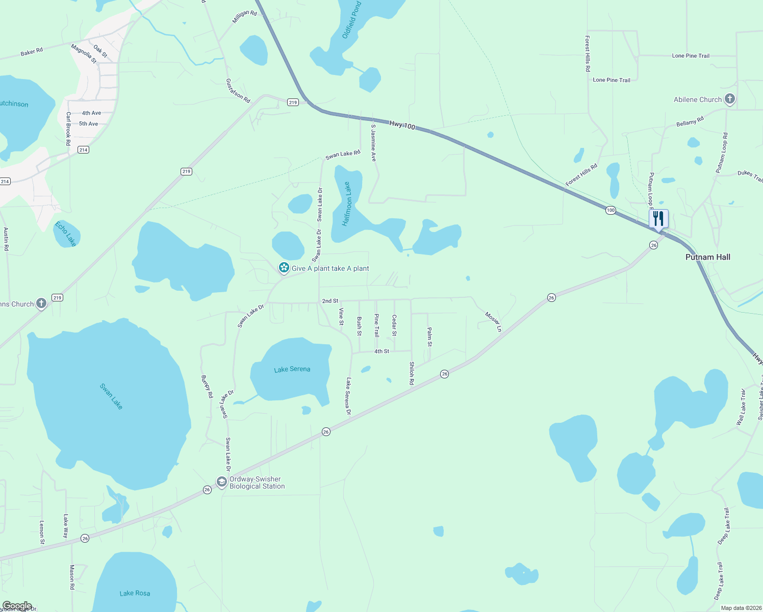 map of restaurants, bars, coffee shops, grocery stores, and more near 120 Pine Trail in Melrose