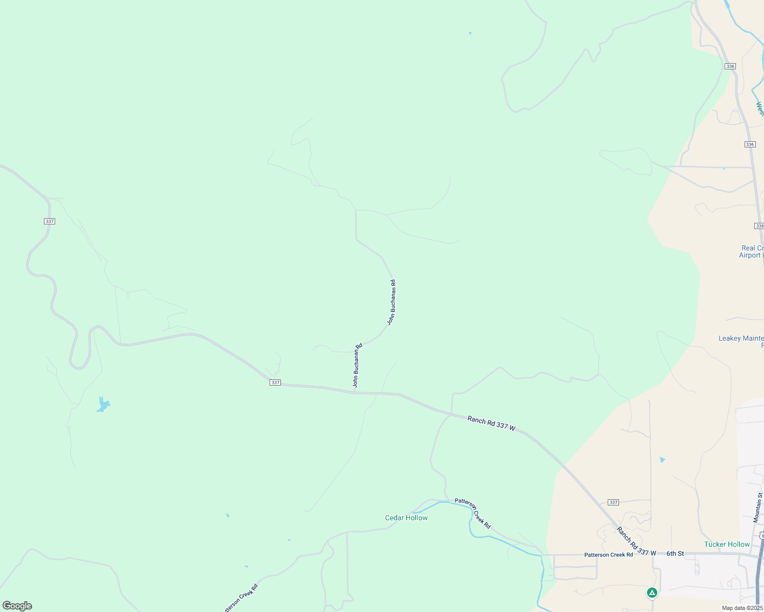 map of restaurants, bars, coffee shops, grocery stores, and more near 527 John Buchanan Road in Leakey
