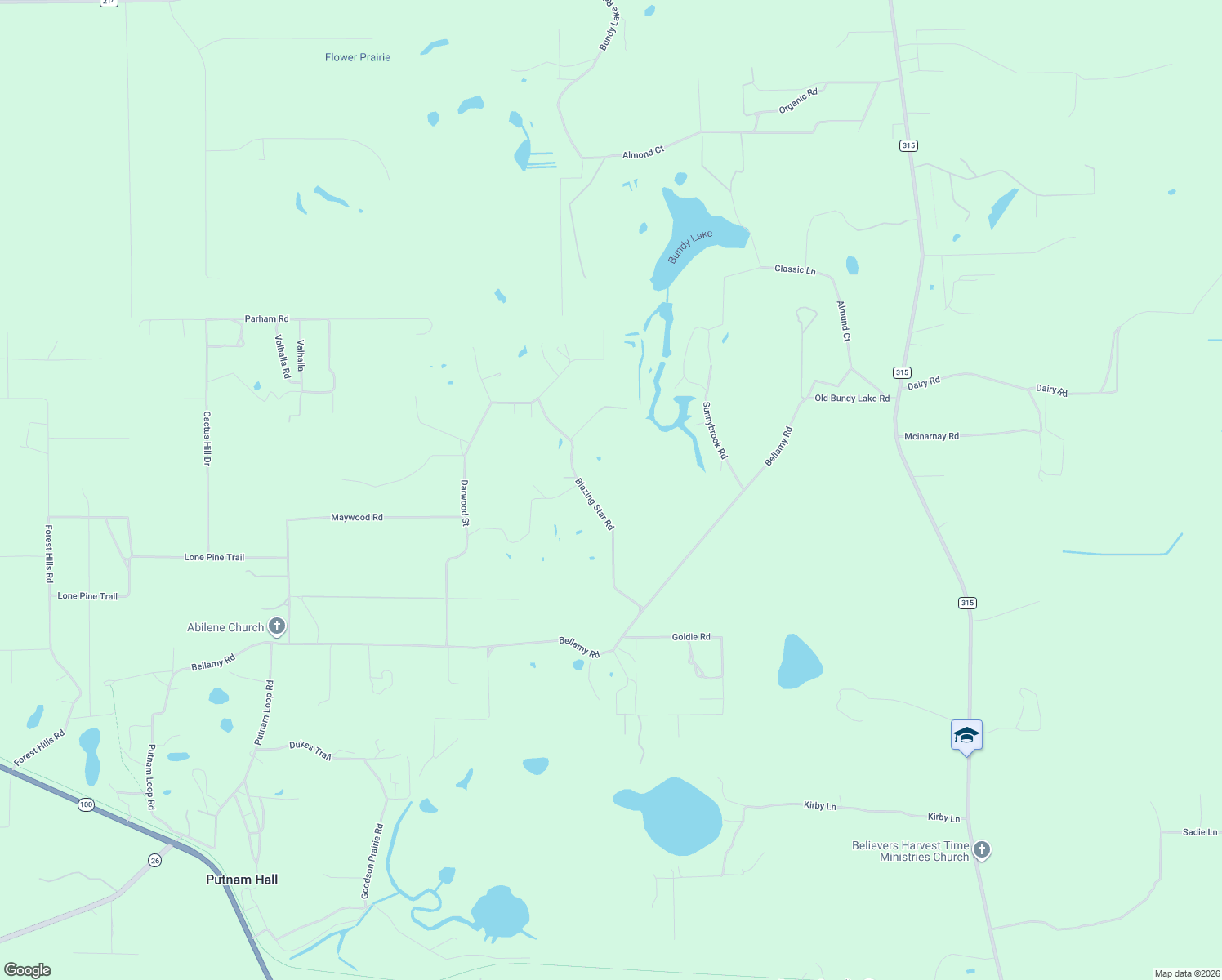 map of restaurants, bars, coffee shops, grocery stores, and more near 8069 Blazing Star Road in Melrose