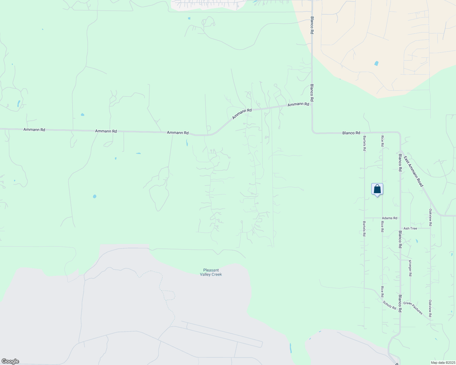 map of restaurants, bars, coffee shops, grocery stores, and more near 585 Georg Oaks in Bulverde
