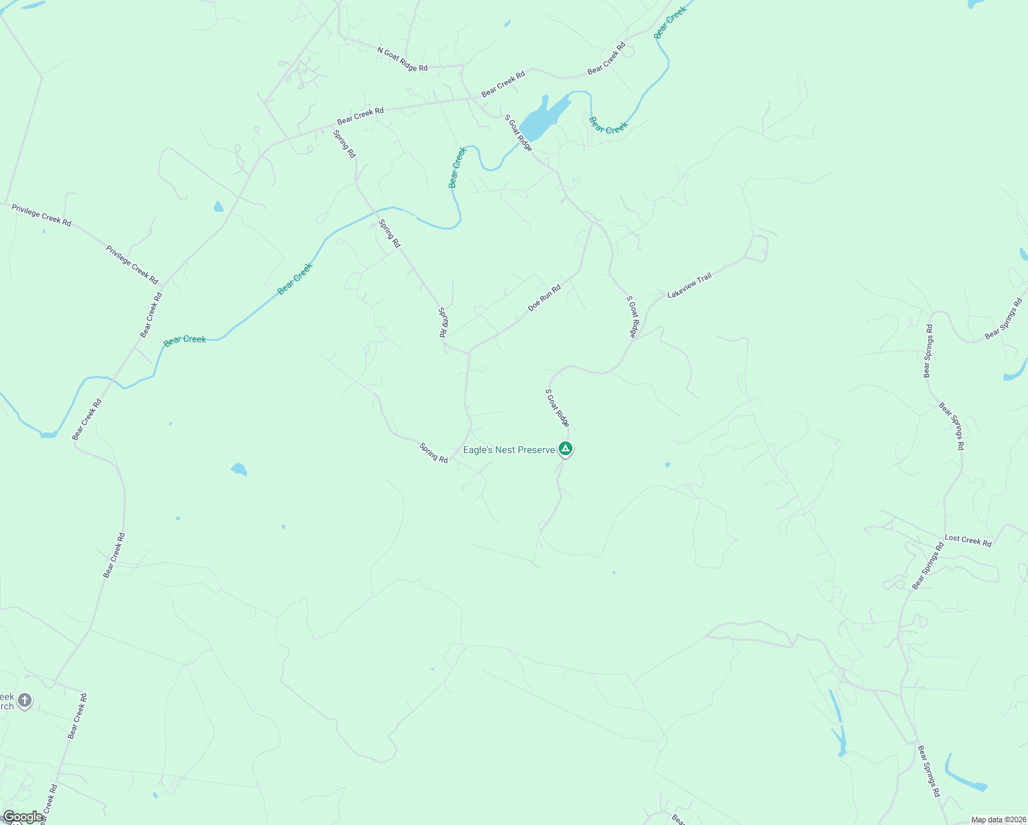 map of restaurants, bars, coffee shops, grocery stores, and more near 1807 South Goat Ridge in Pipe Creek