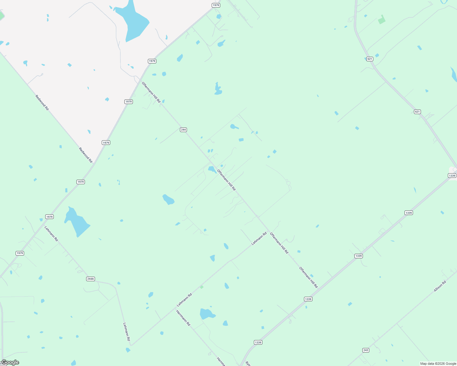 map of restaurants, bars, coffee shops, grocery stores, and more near 1390 Offermann Hill Road in San Marcos