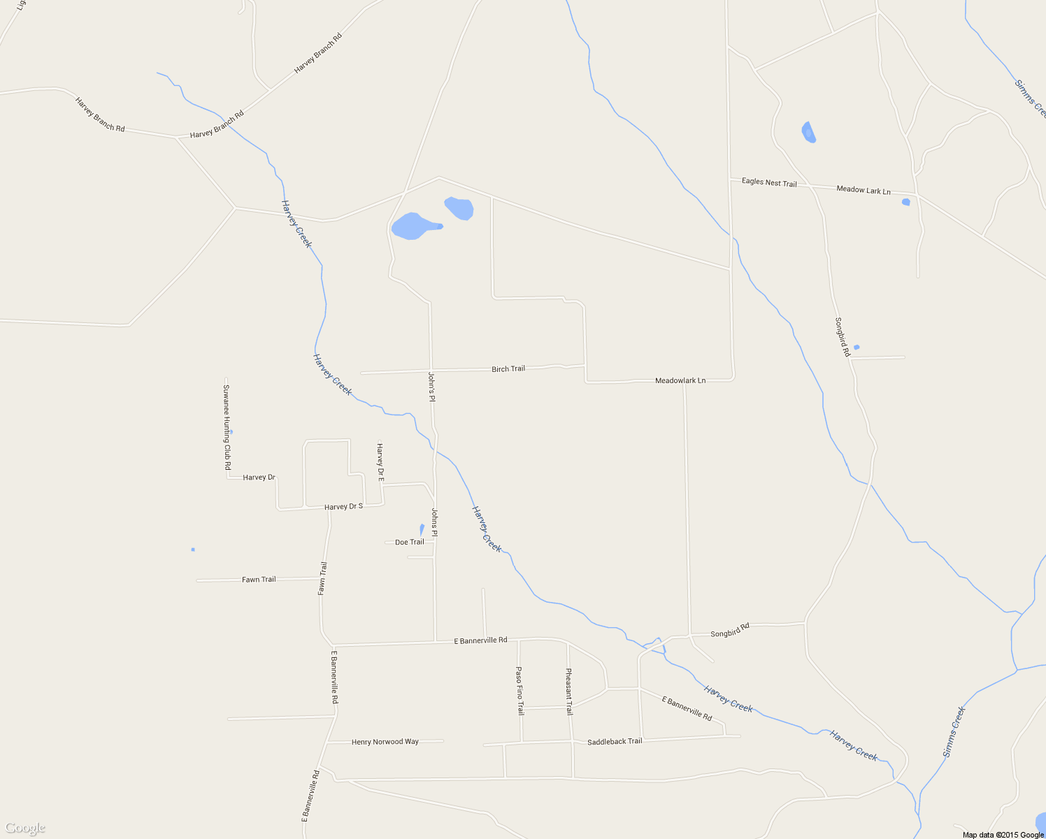 map of restaurants, bars, coffee shops, grocery stores, and more near 147 Birch Trail in Palatka