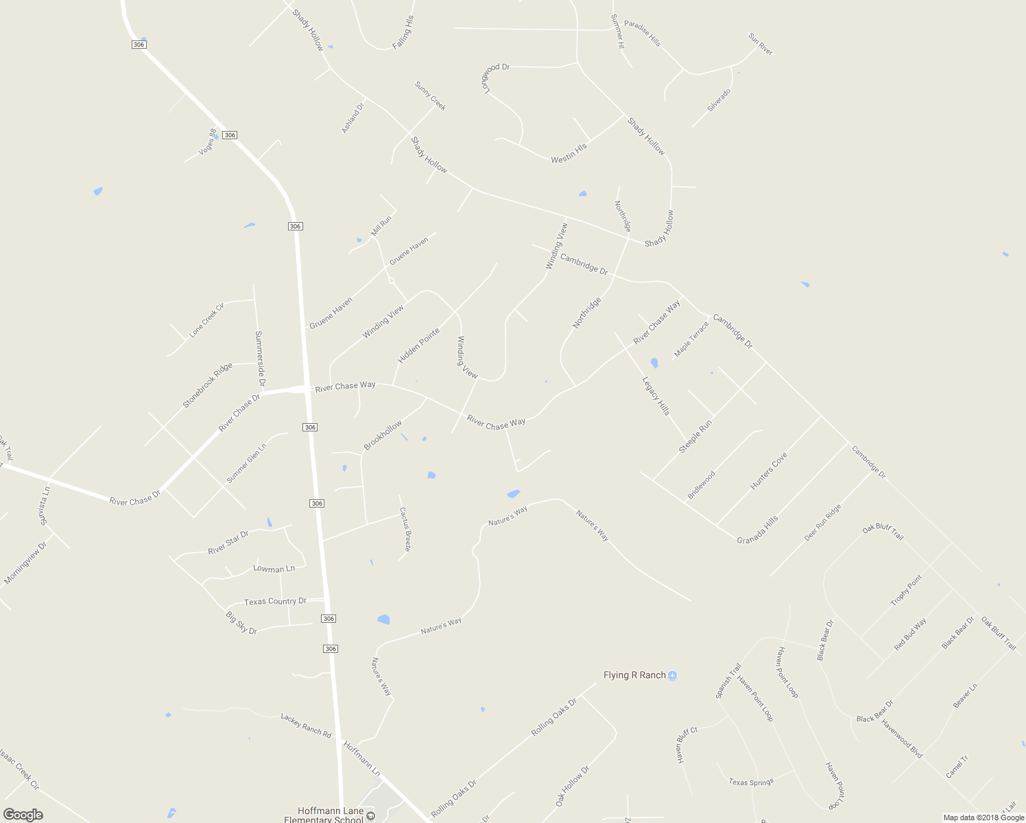 map of restaurants, bars, coffee shops, grocery stores, and more near 481 River Chase Way in New Braunfels