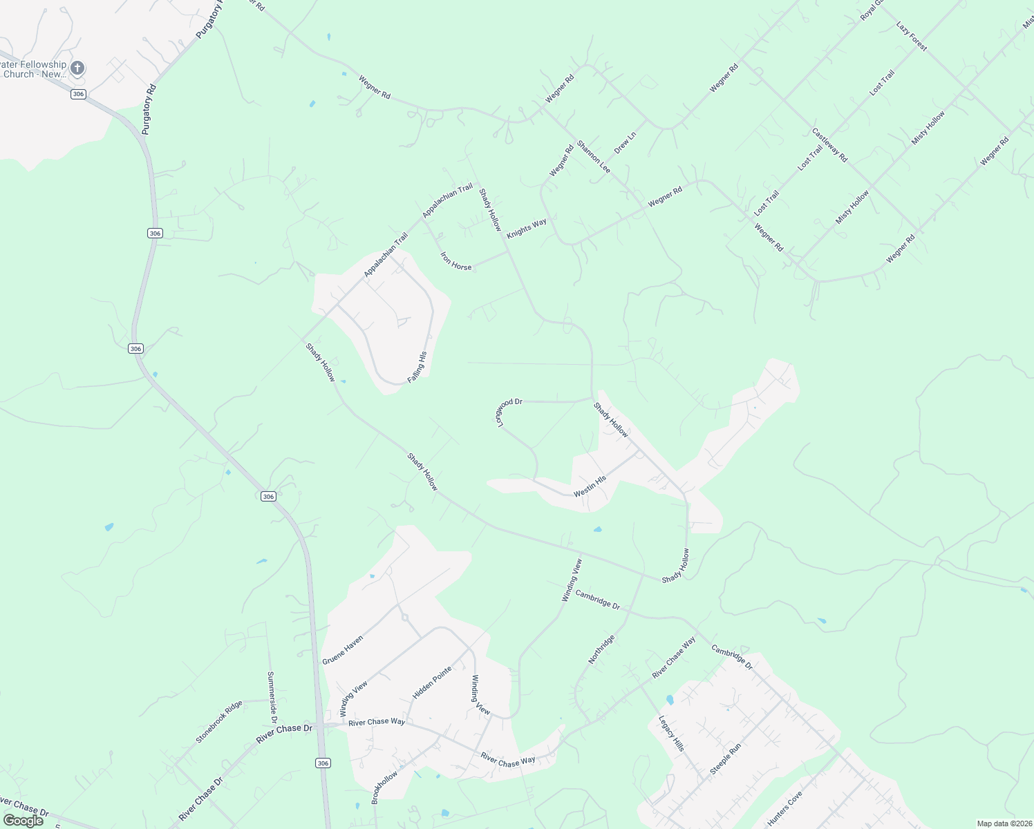 map of restaurants, bars, coffee shops, grocery stores, and more near 222 Longwood Drive in New Braunfels