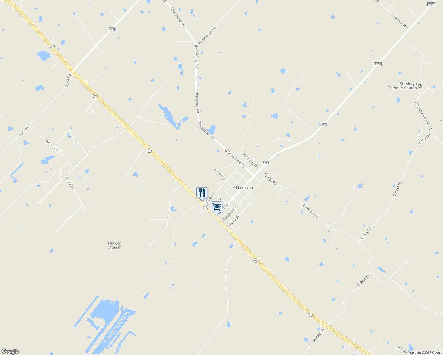 map of restaurants, bars, coffee shops, grocery stores, and more near 307 West Fayette Street in Fayetteville