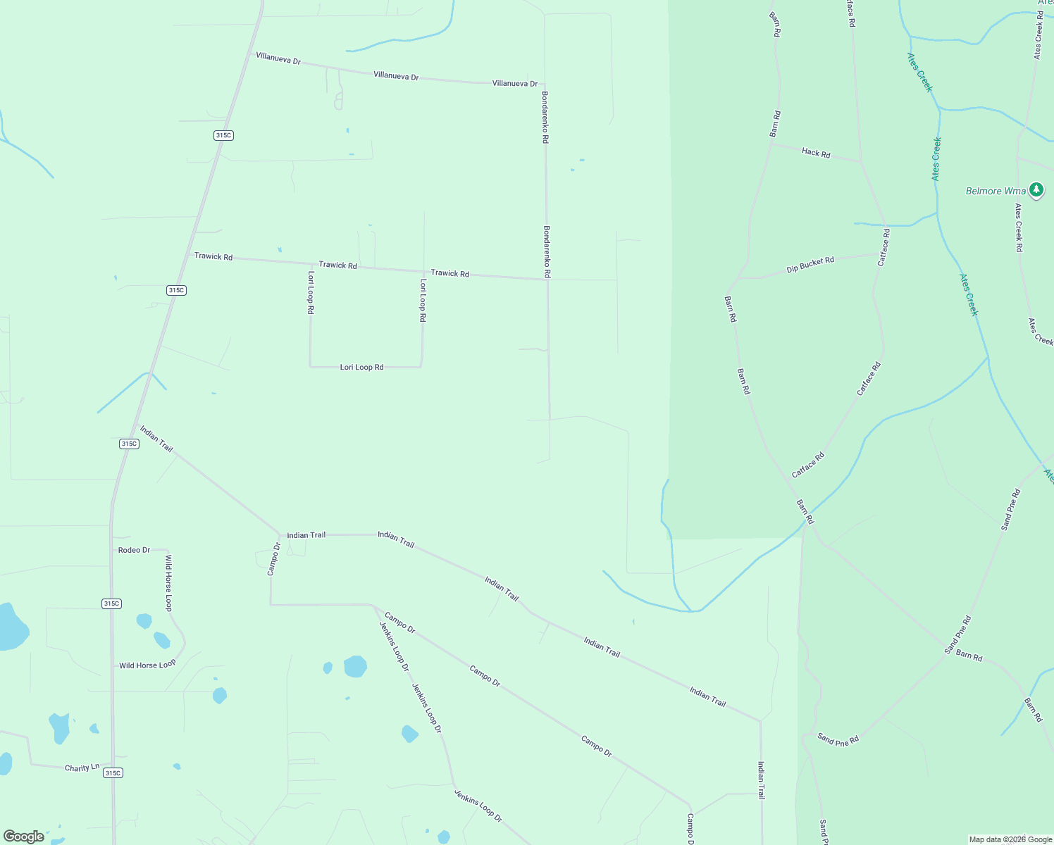 map of restaurants, bars, coffee shops, grocery stores, and more near 4333B Bondarenko Road in Keystone Heights