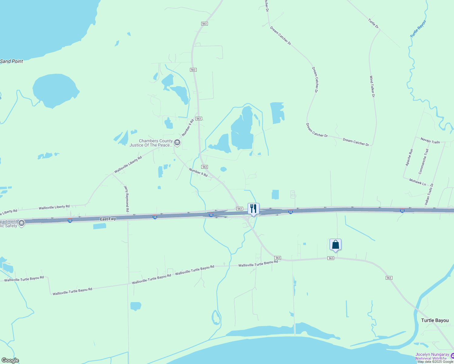 6724 FM 563, Wallisville TX Walk Score