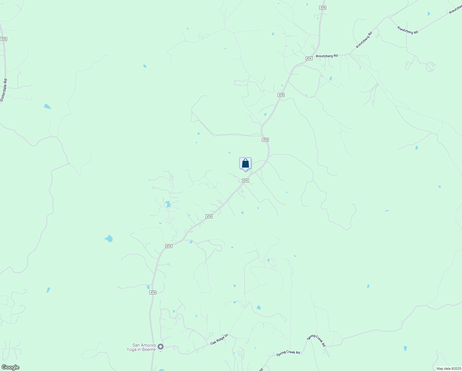 map of restaurants, bars, coffee shops, grocery stores, and more near 312 Farm to Market Road 474 in Boerne