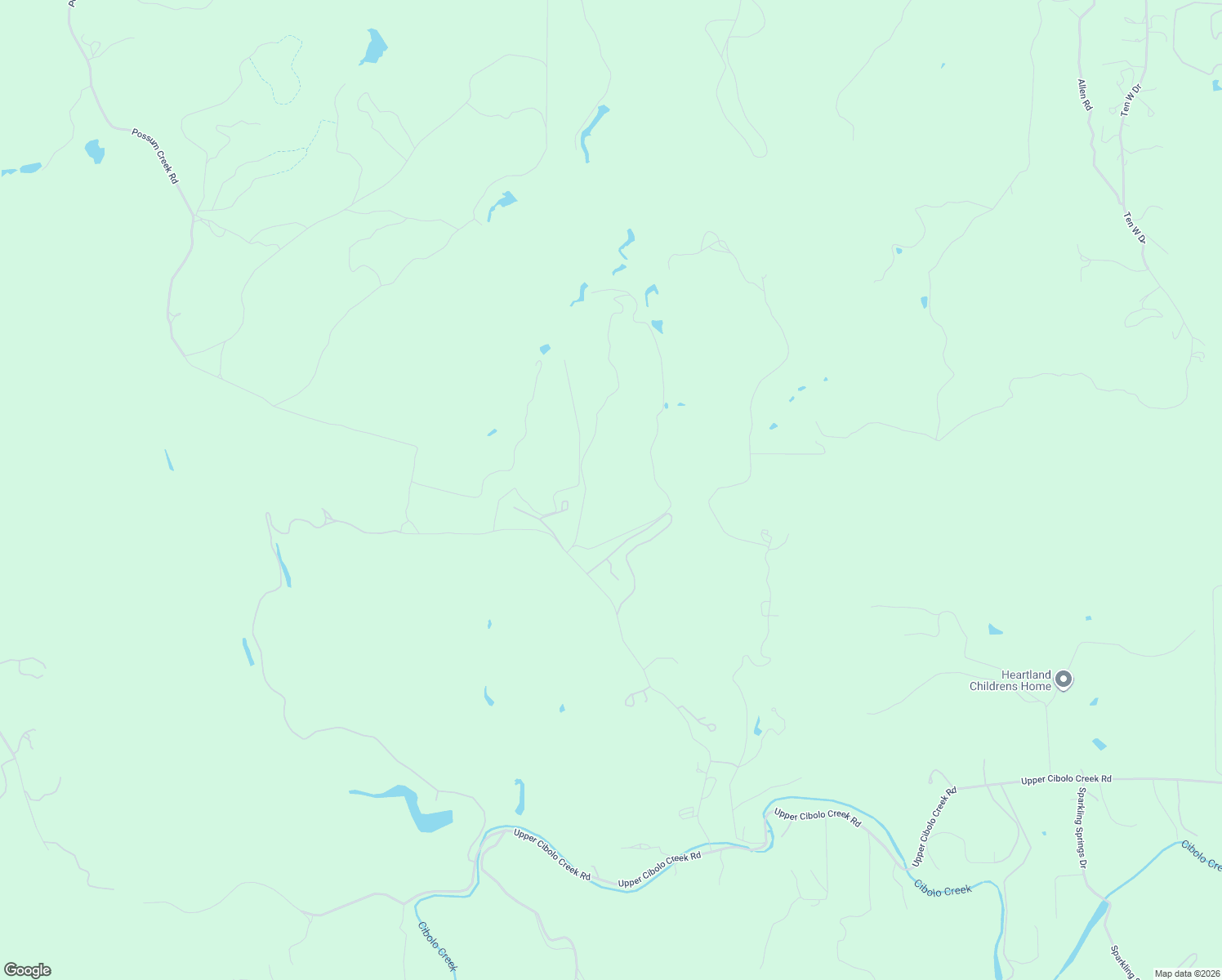 map of restaurants, bars, coffee shops, grocery stores, and more near 111 Bella Springs Road in Boerne