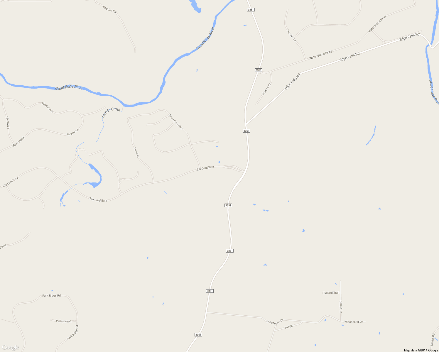 map of restaurants, bars, coffee shops, grocery stores, and more near 3383 Rio Cordillera in Boerne