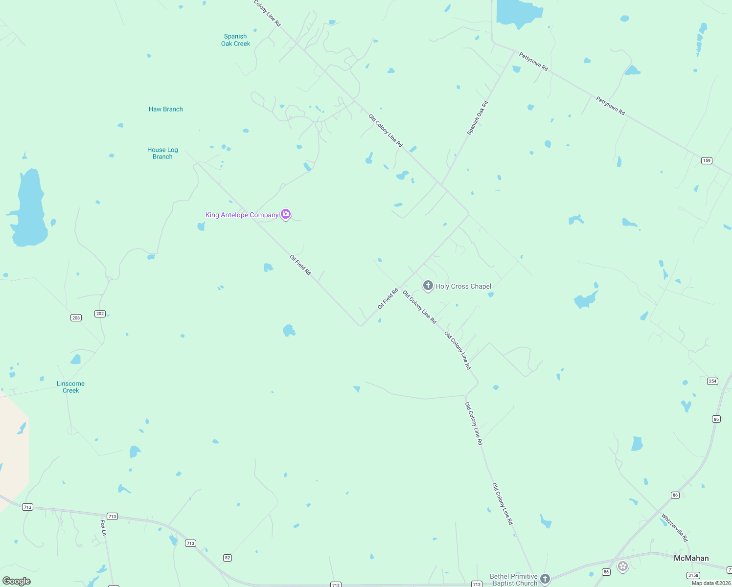 map of restaurants, bars, coffee shops, grocery stores, and more near 240 Oil Field Road in Lockhart