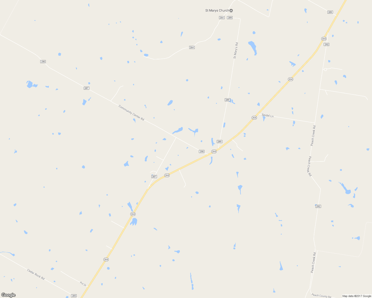 map of restaurants, bars, coffee shops, grocery stores, and more near 147 Community Center Road in Rosanky