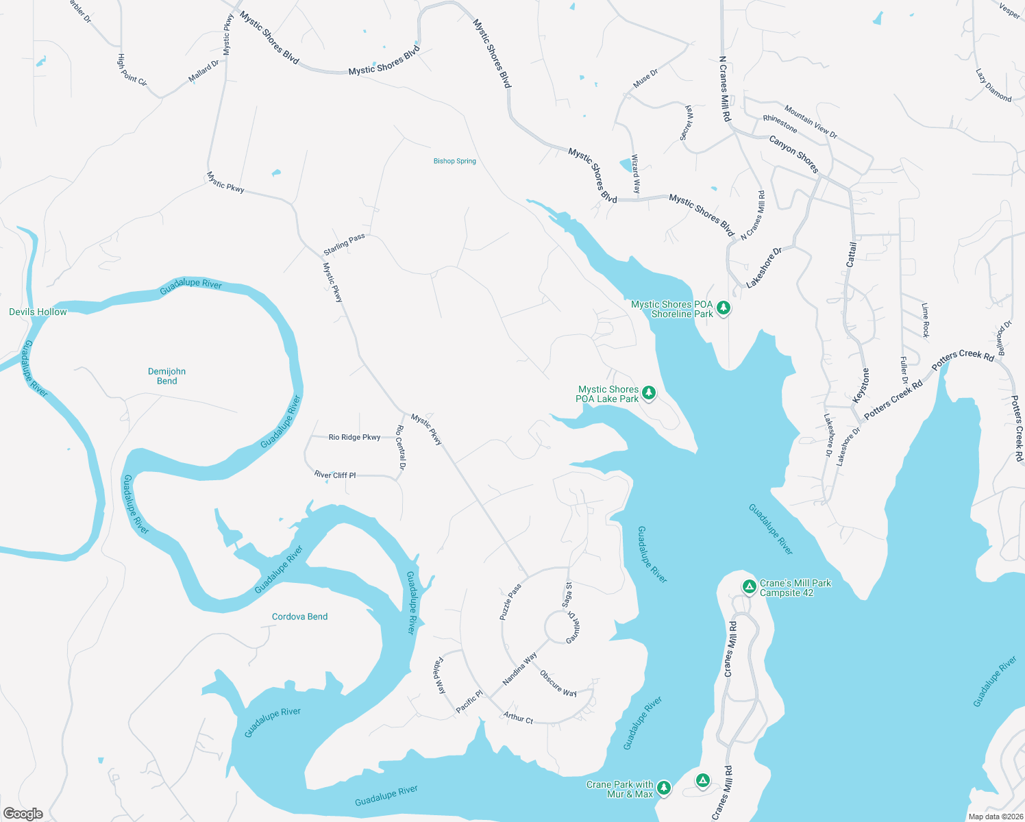 map of restaurants, bars, coffee shops, grocery stores, and more near 129 Serene Street in Spring Branch