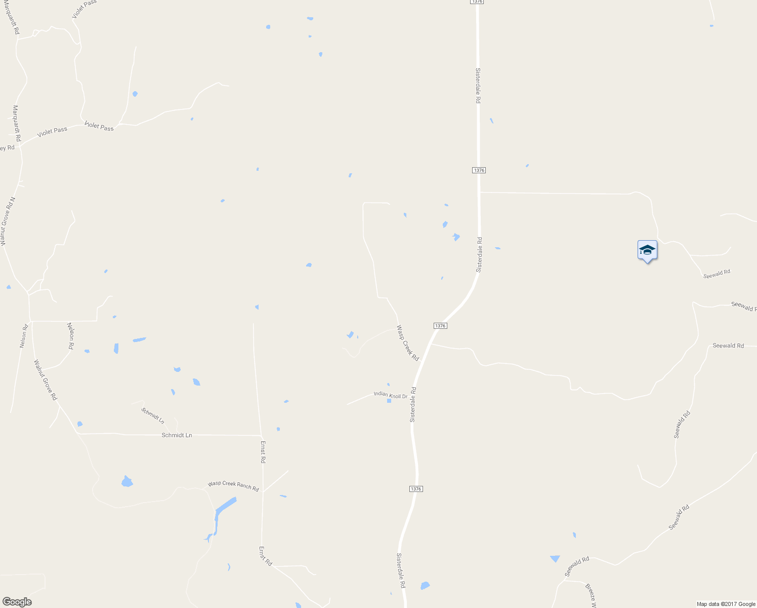 map of restaurants, bars, coffee shops, grocery stores, and more near 21 Wasp Creek Road in Boerne