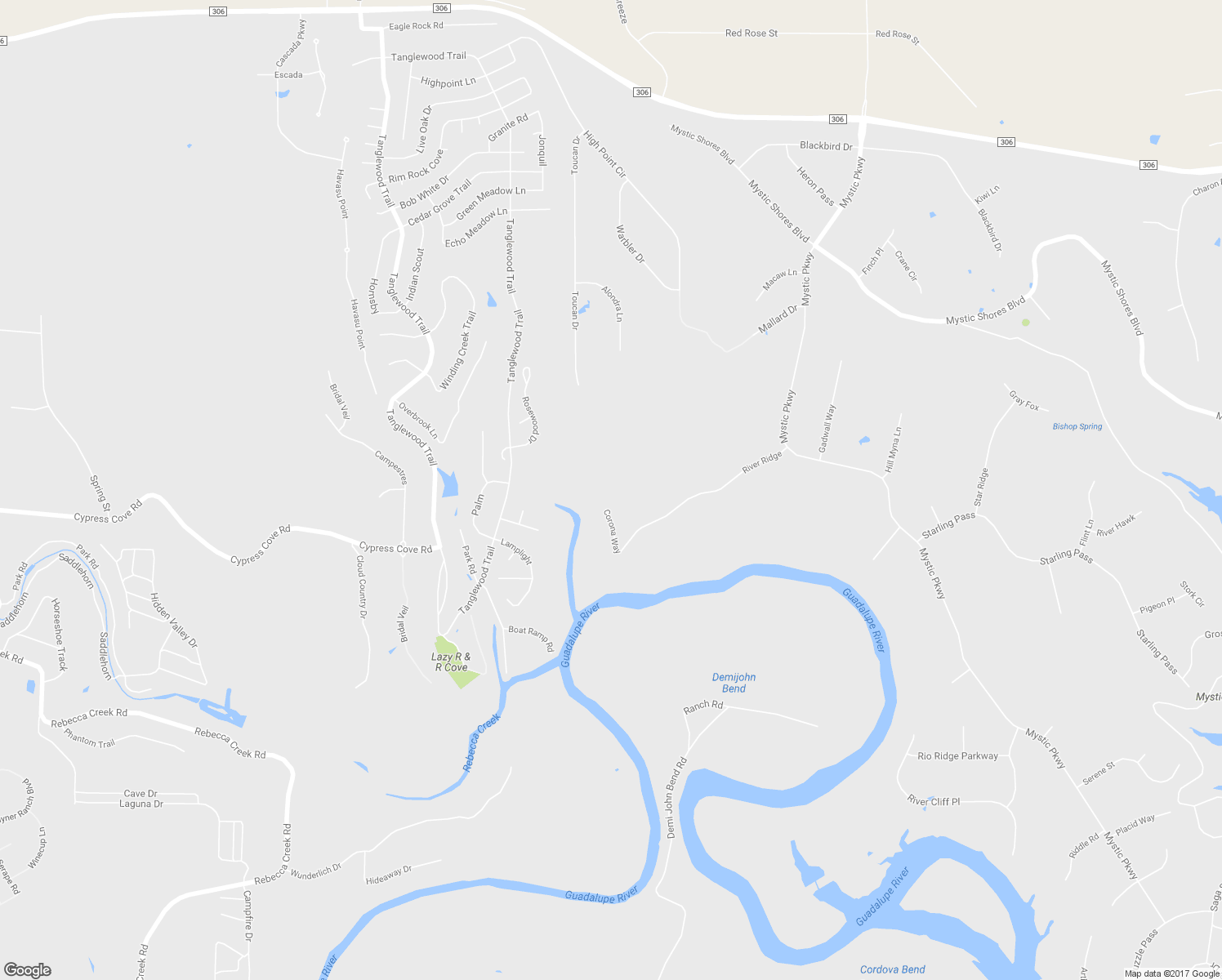 map of restaurants, bars, coffee shops, grocery stores, and more near 164 Corona Way in Spring Branch