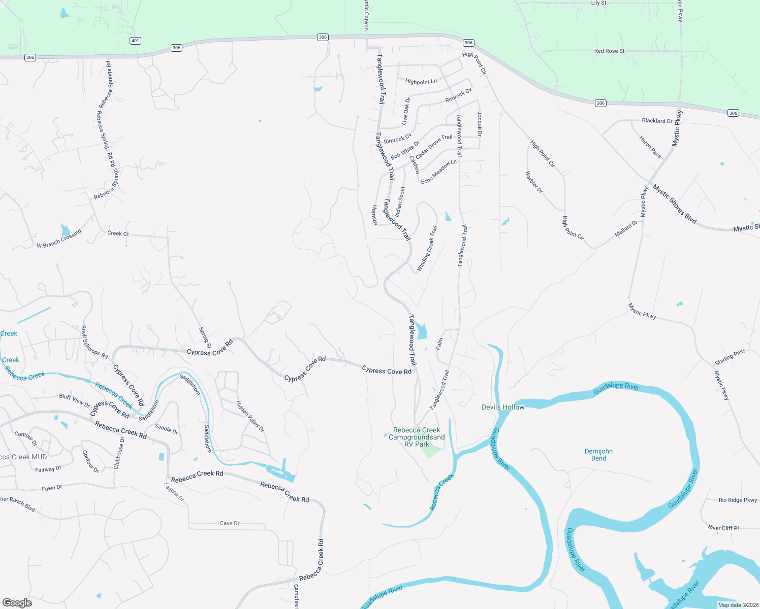 map of restaurants, bars, coffee shops, grocery stores, and more near 2535 Campestres in Spring Branch
