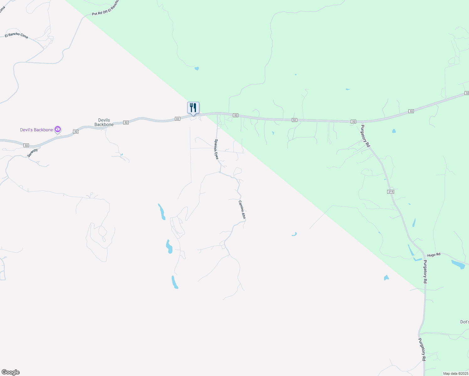 map of restaurants, bars, coffee shops, grocery stores, and more near 1230 Camino Alto in San Marcos