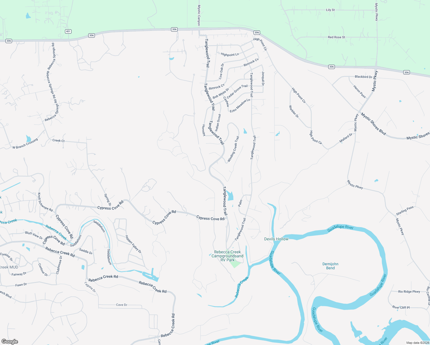 map of restaurants, bars, coffee shops, grocery stores, and more near 2535 Campestres in Spring Branch