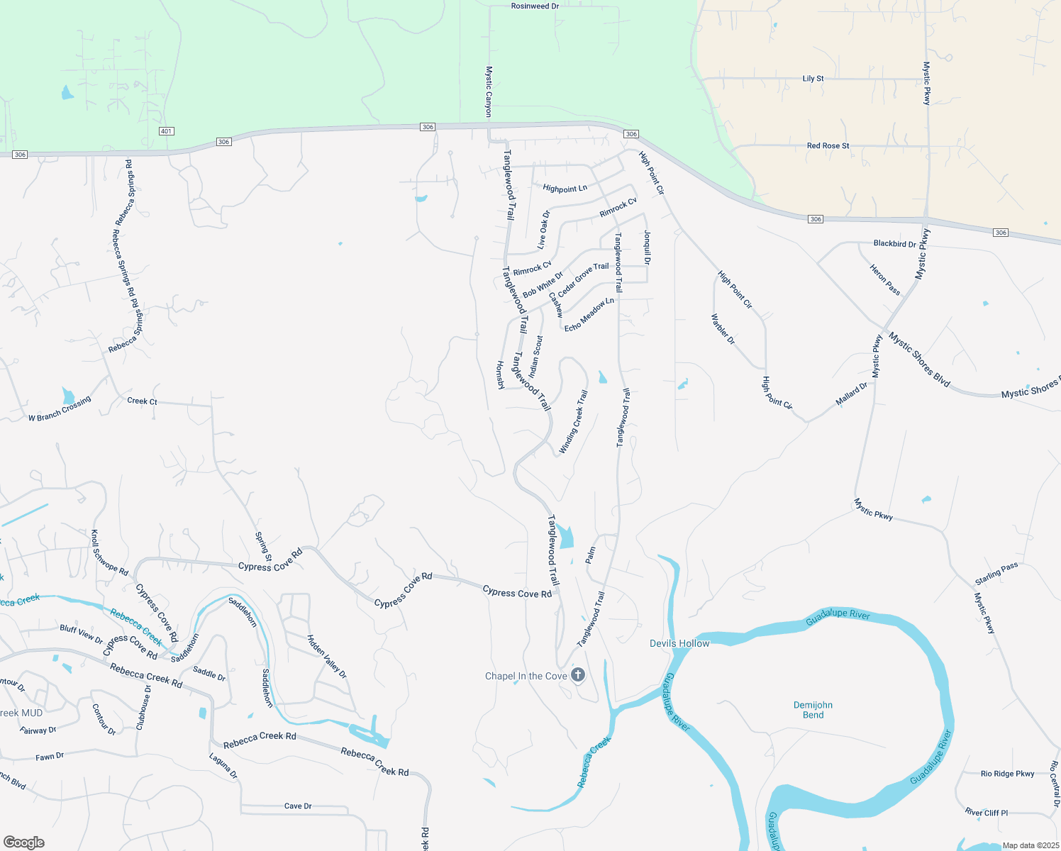map of restaurants, bars, coffee shops, grocery stores, and more near 1166 Burning Tree in Spring Branch