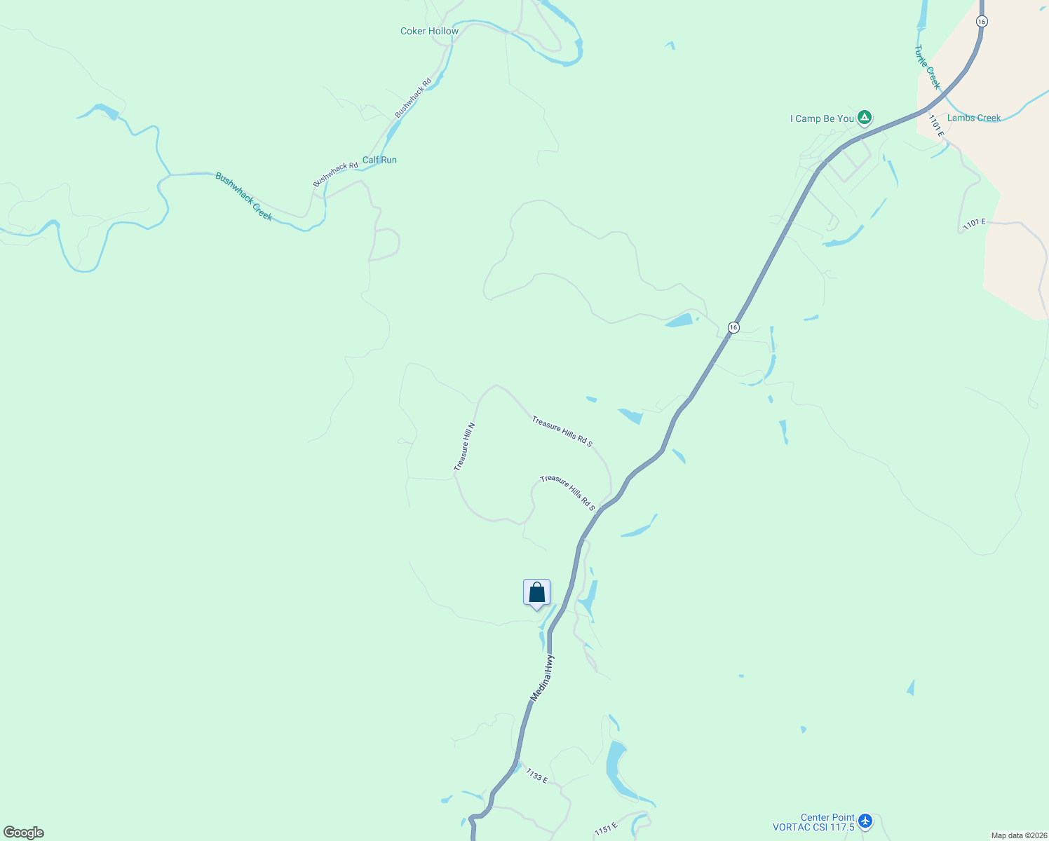 map of restaurants, bars, coffee shops, grocery stores, and more near 357 Treasure Hills Road South in Kerrville