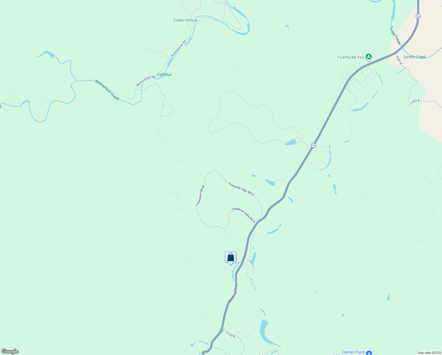 map of restaurants, bars, coffee shops, grocery stores, and more near 357 Treasure Hills Road South in Kerrville