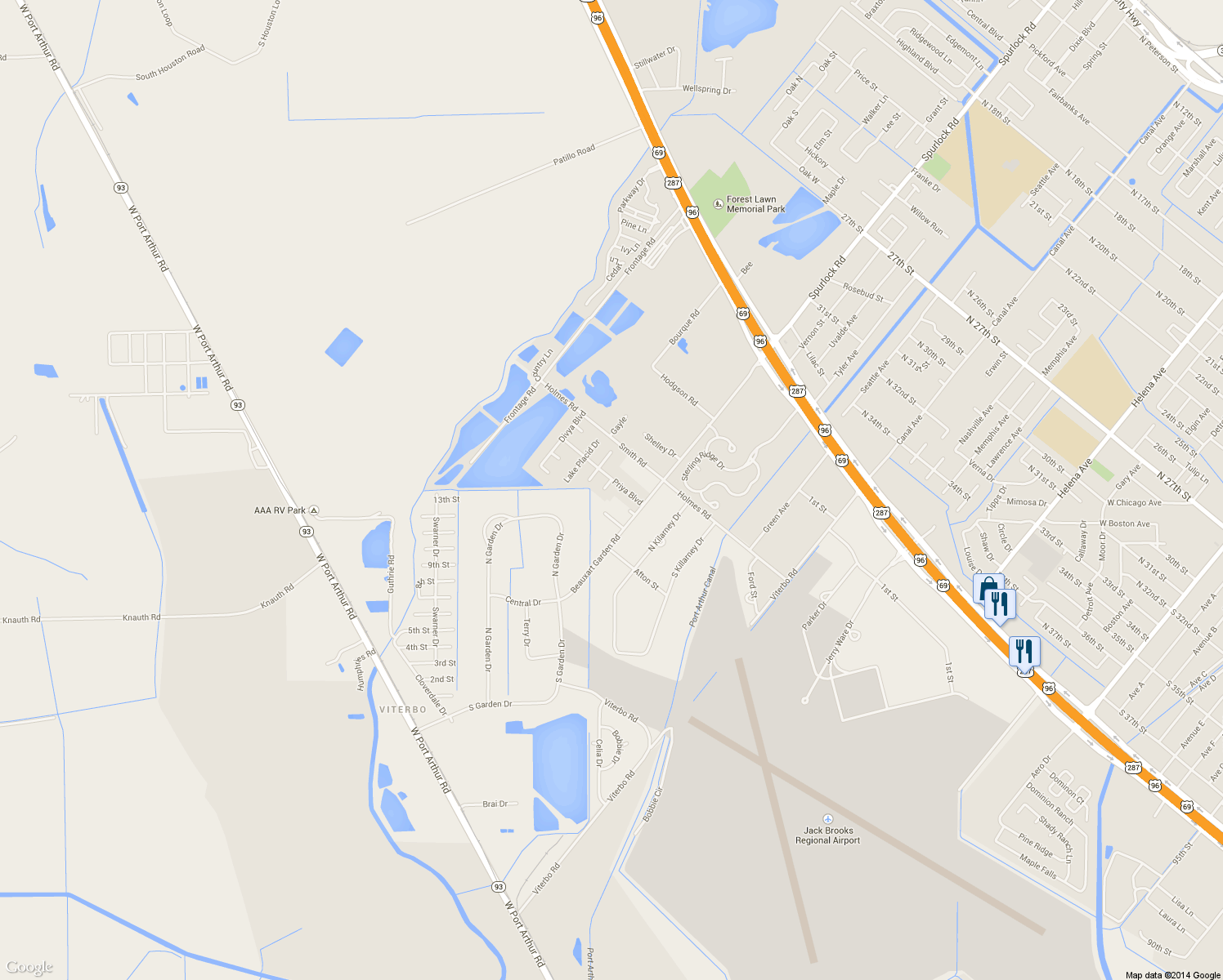 map of restaurants, bars, coffee shops, grocery stores, and more near 8325 Lake Tahoe Drive in Nederland