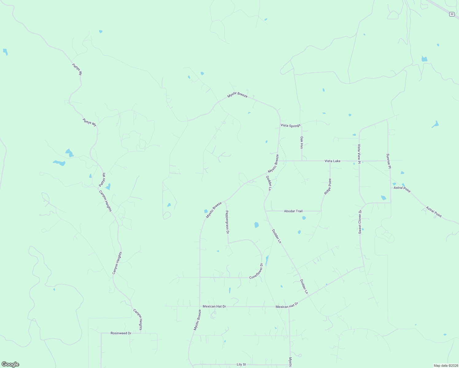 map of restaurants, bars, coffee shops, grocery stores, and more near 819 Mystic Breeze in Spring Branch