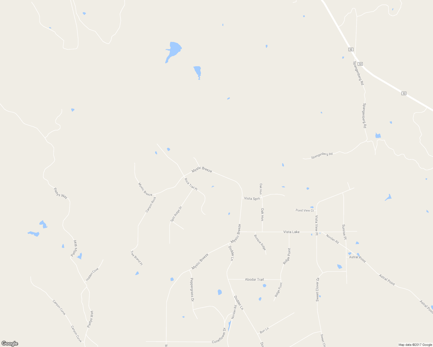 map of restaurants, bars, coffee shops, grocery stores, and more near 1110 Mystic Breeze in Spring Branch