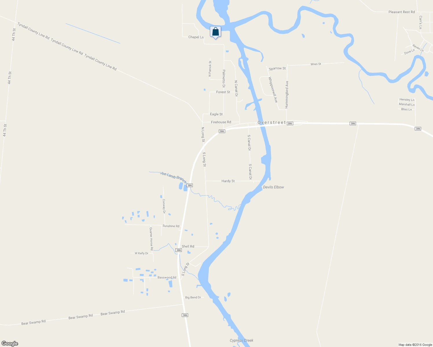 map of restaurants, bars, coffee shops, grocery stores, and more near 151 Hardy Street in Port St. Joe