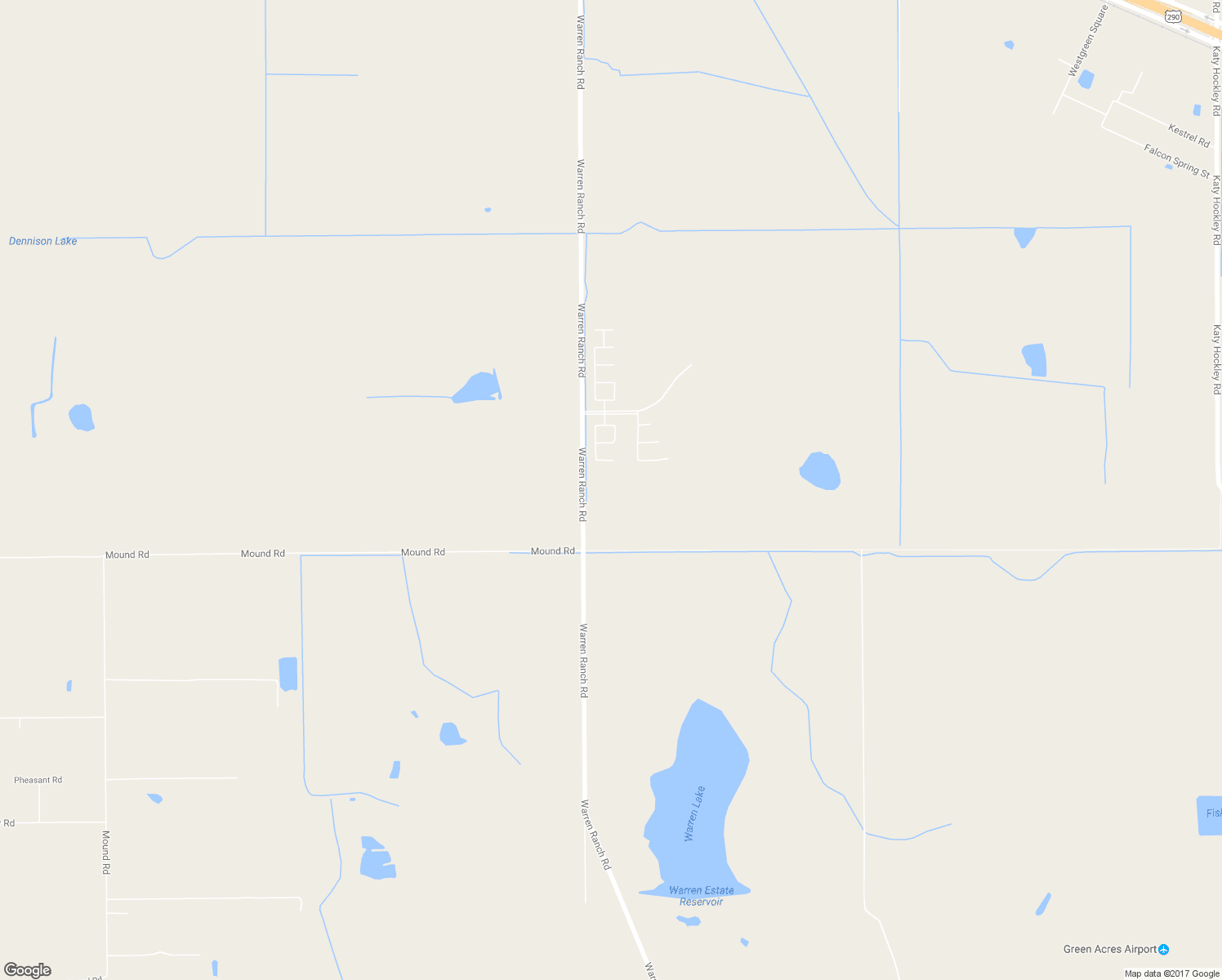 map of restaurants, bars, coffee shops, grocery stores, and more near 16070 Warren Ranch Road in Hockley