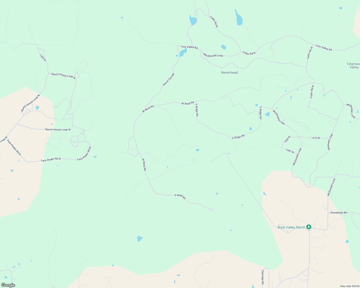 map of restaurants, bars, coffee shops, grocery stores, and more near Enchanted Valley Road in Kerr County